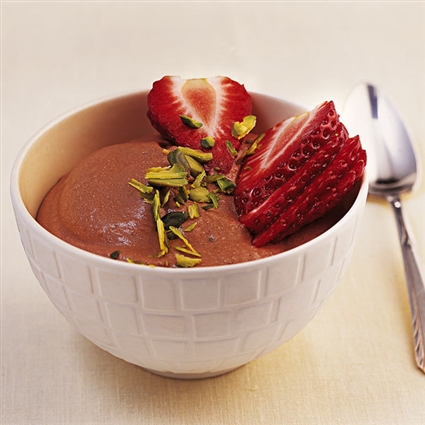 Mousse au chocolat mit Cognac