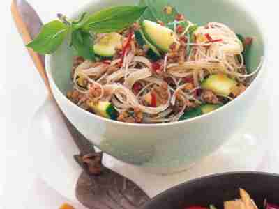 Zucchini-Hack-Salat