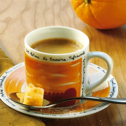 Kaffee mit Orangenaroma