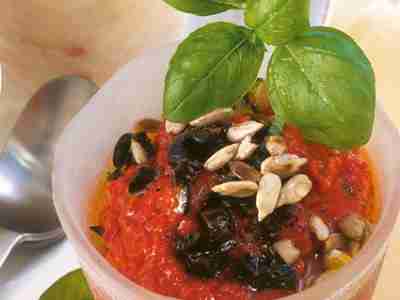 Oliven-Ajvar-Aufstrich