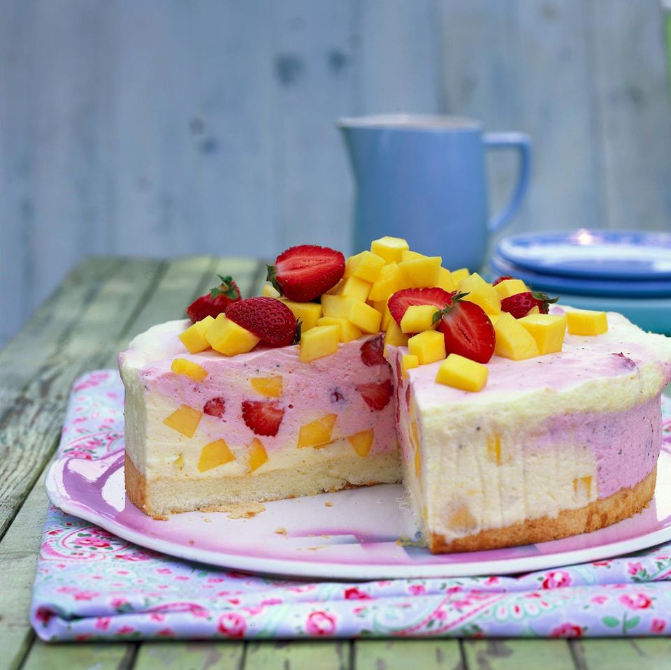 Erdbeer-Mango-Torte Ihre-Rezepte.de | 100.000 beste Rezepte / Kochrezepte