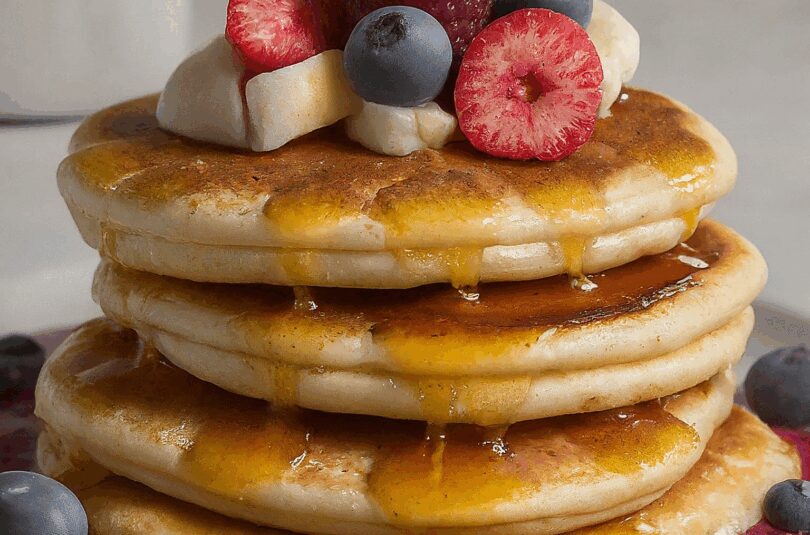 Amerikanische-Pancakes-–-fluffig-038-lecker Amerikanische Pancakes – fluffig & lecker
