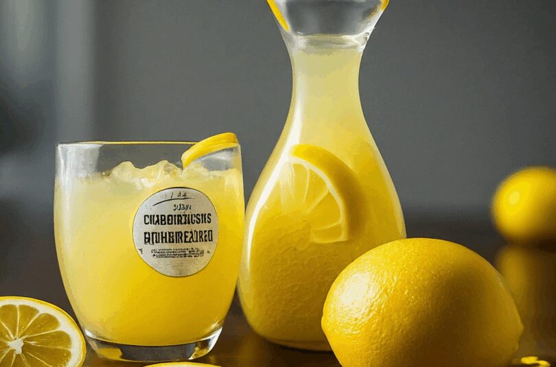Amerikanische Zitronenlimonade