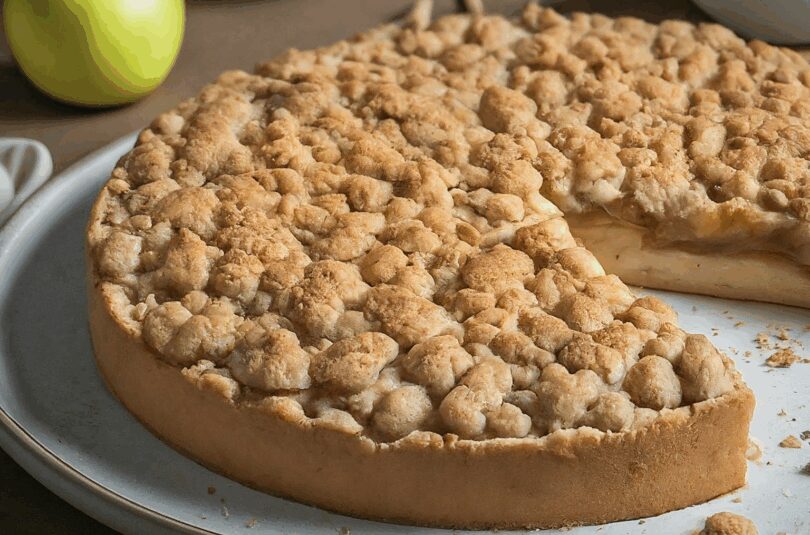 Apfelkuchen Blech Streusel – Apfelkuchen Mit Streuseln Vom Blech