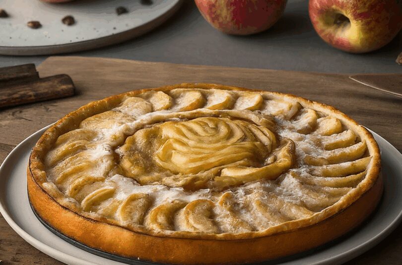 Apfelkuchen Vom Blech – Apfelkuchen Grossmutters Art