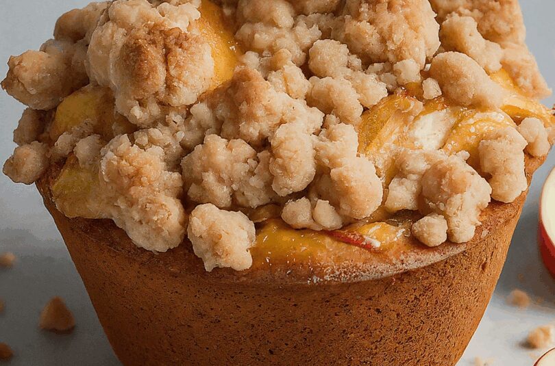 Apfelmuffins mit Streusel – Leckere Apfel Streusel Muffins