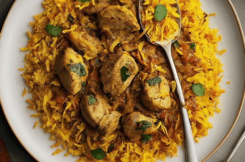 Aromatisches Hühner-Biryani
