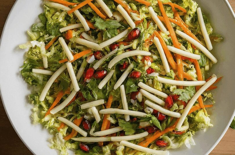 Asia Salat Rezept – Asia Nudelsalat Mit Chinakohl