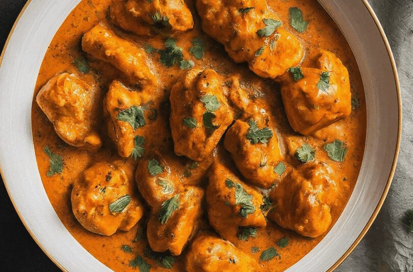 Außergewöhnliche Gute Nacht Bilder Kostenlos – Indisches Butter Chicken Aus Dem Ofen