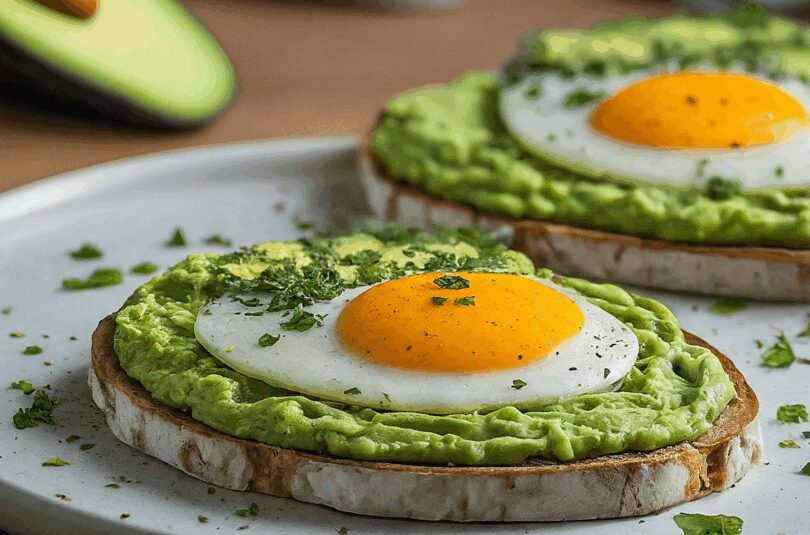 Avocado Ei Brot – cremig, gesund und schnell gemacht