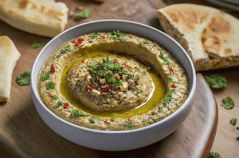 Baba Ganoush Rezept – Cremiges Auberginenmus