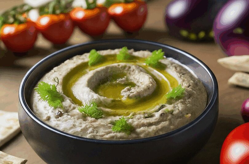 Baba Ghanoush Rezept – Cremiges Auberginenmus
