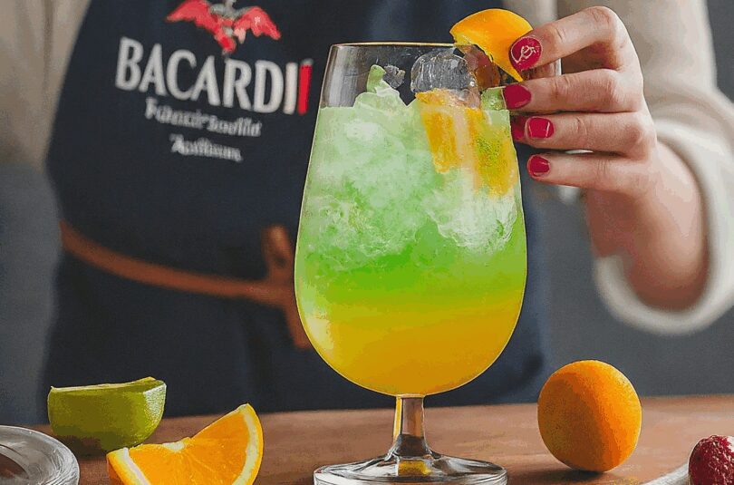 Bacardi Razz Cocktail mit Sprite – Fruchtig-spritzig erfrischen