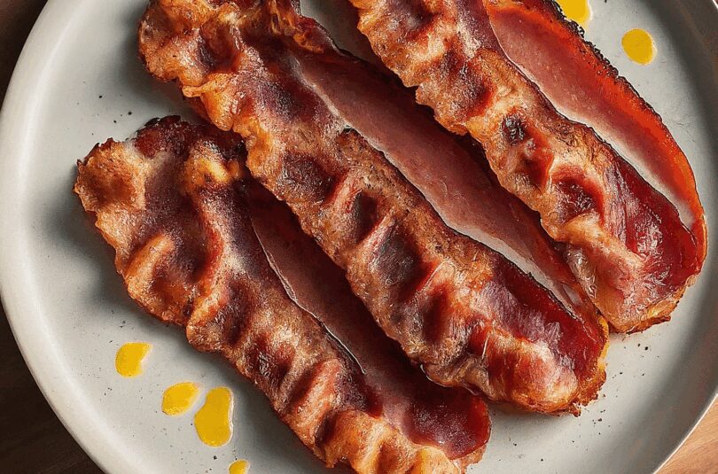 Bacon Mikrowelle – Krosser Bacon Aus Der Mikrowelle