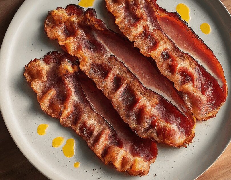 Bacon Mikrowelle – Krosser Bacon Aus Der Mikrowelle