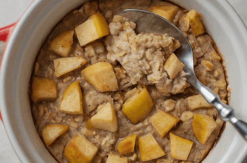Baked Oats Ohne Banane – Baked Oatmeal Mit Apfel