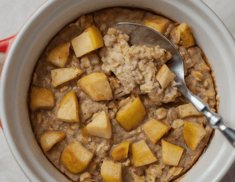 Baked Oats Ohne Banane – Baked Oatmeal Mit Apfel