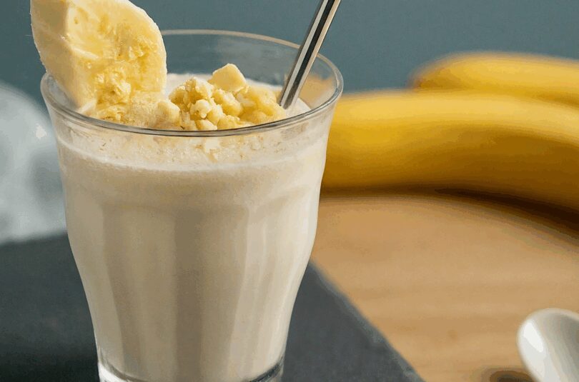Bananen Milchshake – Cremig und Schnell