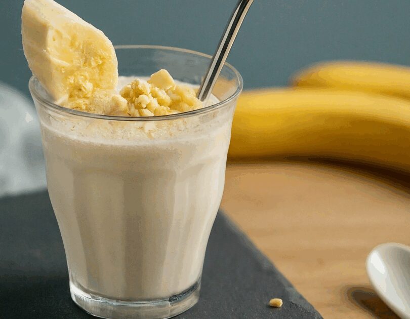 Bananen Milchshake – Cremig und Schnell