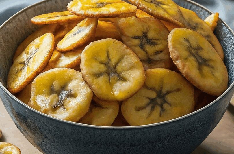 Bananenchips Heißluftfritteuse – Bananenchips Aus Kochbananen Salzig