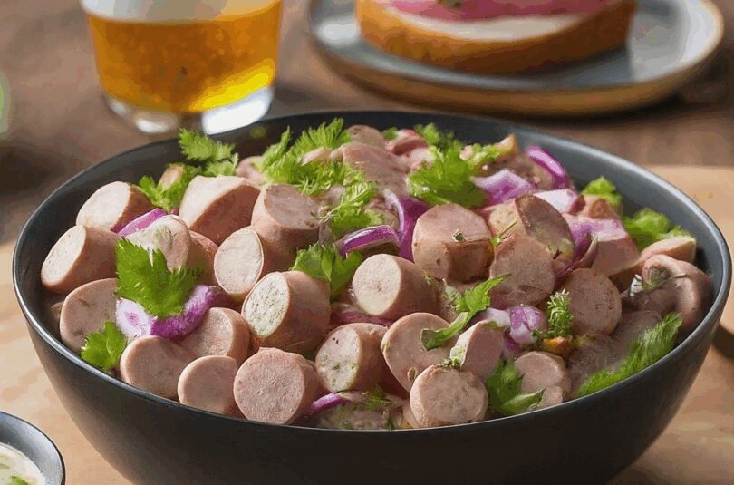Bayrischer Wurstsalat – Der Klassiker