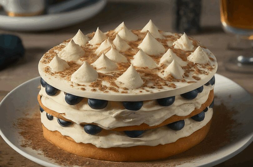 Beerentorte – Beerentorte mit Mascarpone