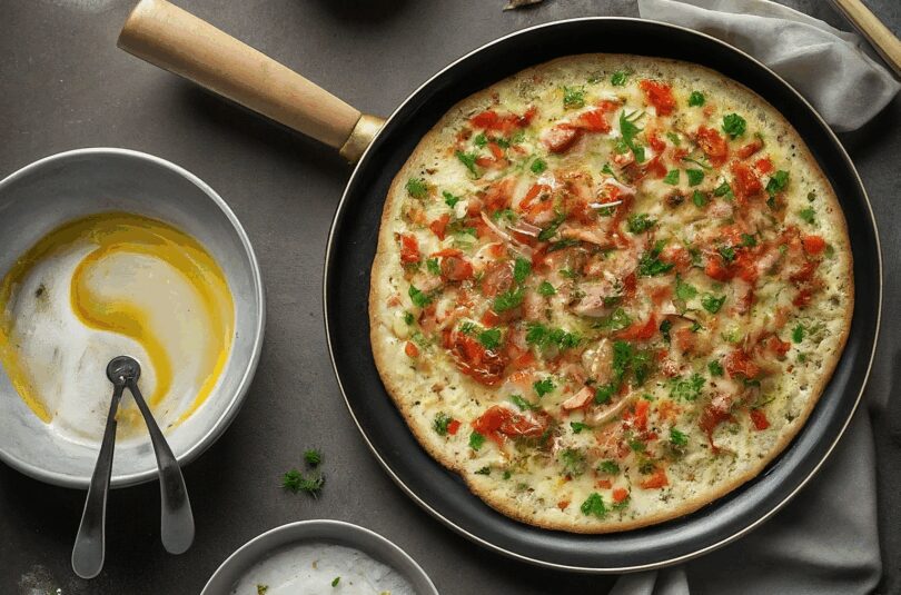 Belag Für Flammkuchen – Einfacher Flammkuchen