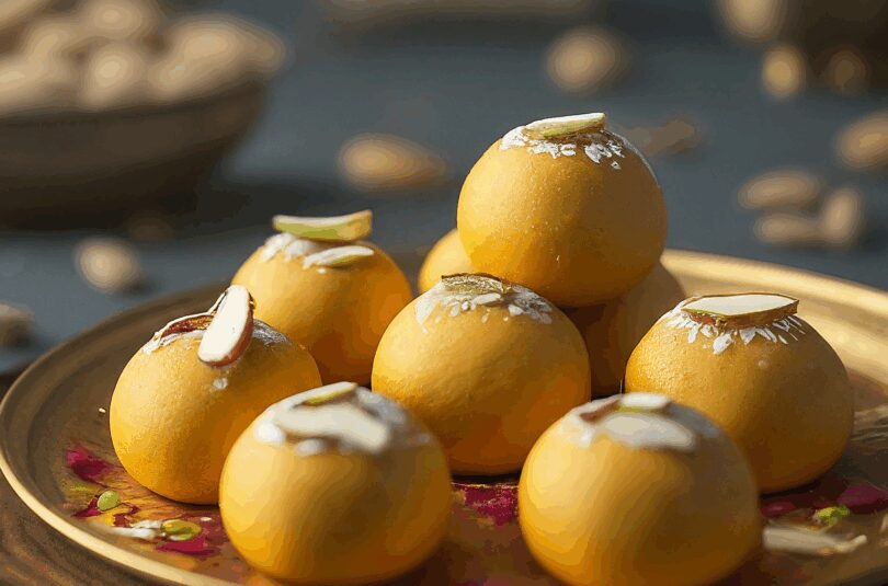 Besan Laddu – Indische Köstlichkeit