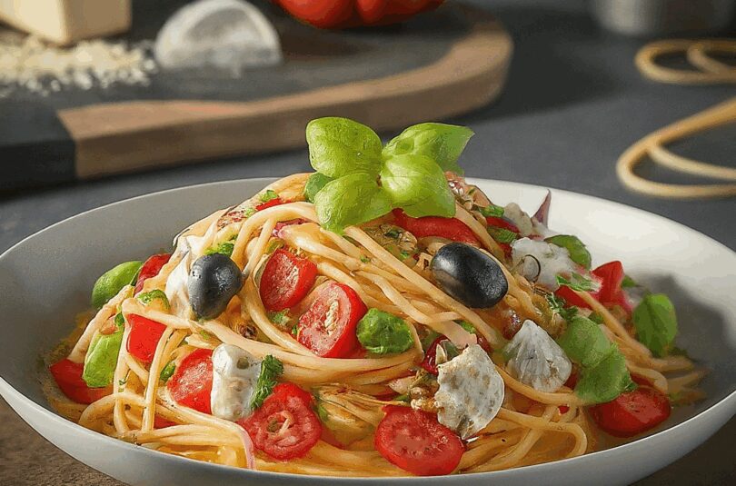 Bester Spaghettisalat – Weltbester Spaghettisalat