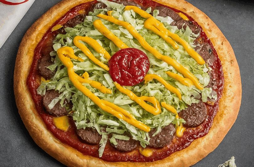 Big Mac Pizza – Der Kult-Burger als Pizza