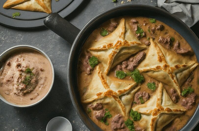 Blätterteig Hackfleisch – Knusprige Blätterteigtaschen mit Hackfleischfüllung