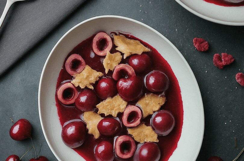 Blaetterteig-mit-Kirschen-–-Blaetterteig-Kirsch-Kaemme Blätterteig mit Kirschen – Blätterteig Kirsch Kämme