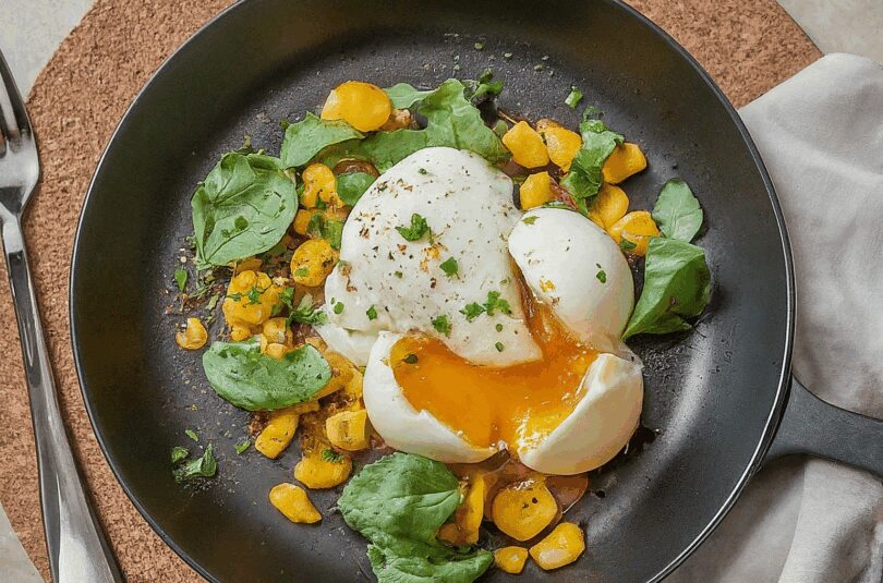 Blanchiertes Ei – Pochiertes Ei aus der Mikrowelle