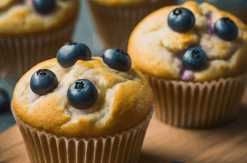 Blaubeer Muffins Rezept – Fluffige Blaubeer Muffins