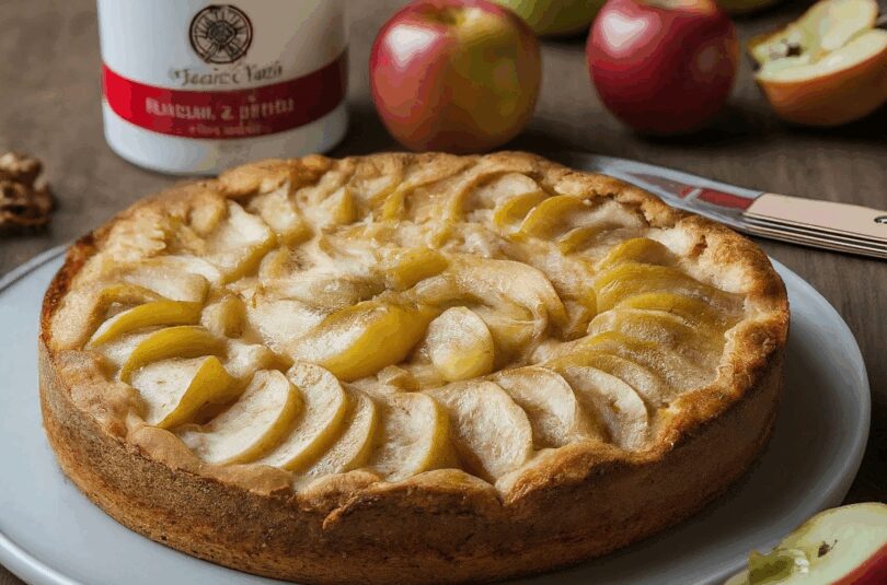 Blechkuchen Apfel – Apfelkuchen Grossmutters Art