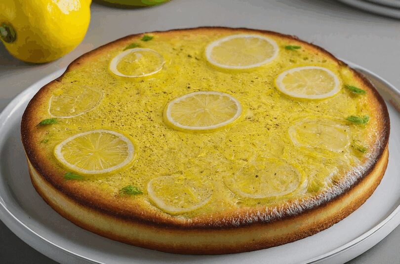 Blechkuchen Zitrone – Zitronenkuchen