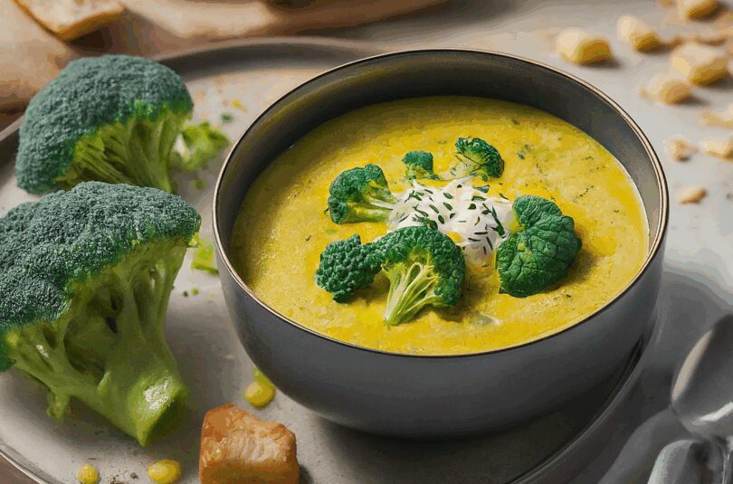 Blumenkohl Brokkoli Suppe – Cremig und gesund