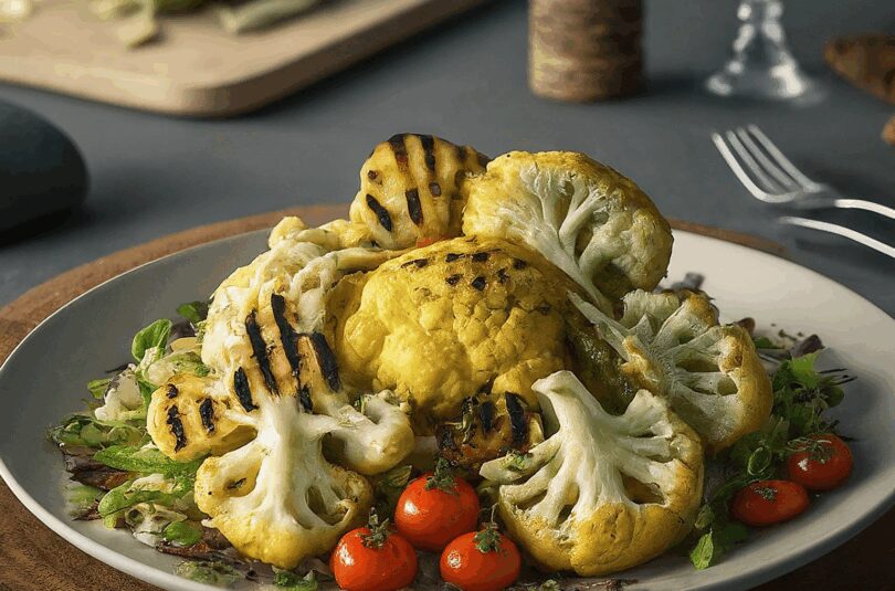 Blumenkohl Grillen – Gegrillter Blumenkohl