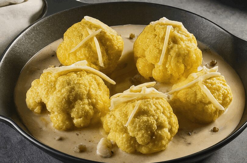 Blumenkohlbratlinge-mit-Kaese Blumenkohlbratlinge mit Käse