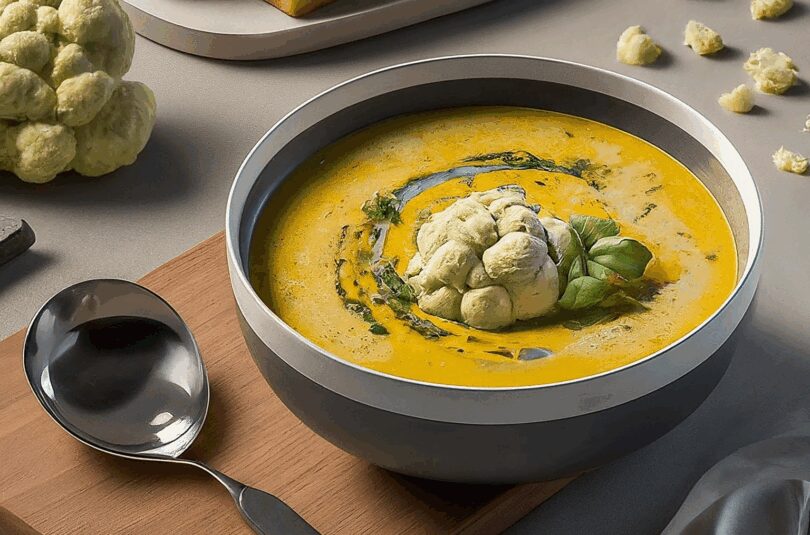 Blumenkohlsuppe Rezept – Cremige Blumenkohlsuppe