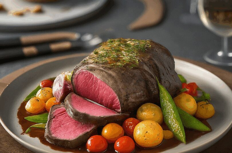 Boeuf La Motte – Boeuf A La Mode Rinderschmorbraten Mit Gemüse