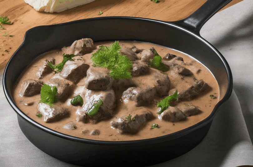 Boeuf Stroganoff – Boeuf Stroganoff De Luxe