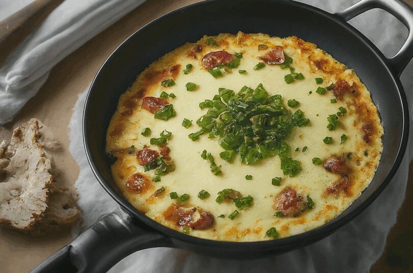 Bohnen-Schafskäse-Pfanne