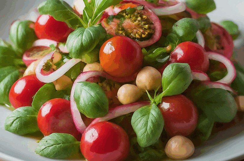 Bohnen Tomaten Salat – Bohnensalat Mit Tomaten