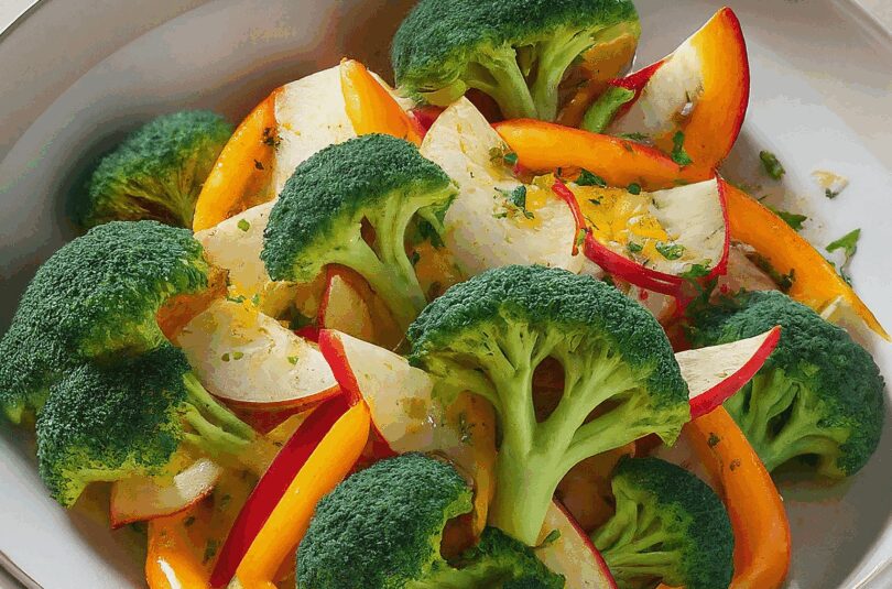 Bosch Mum 2 – Brokkoli Paprika Apfel Salat