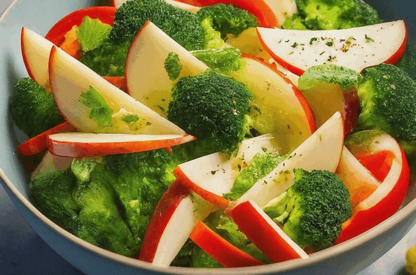 Bosch Mum 5 – Brokkoli Paprika Apfel Salat