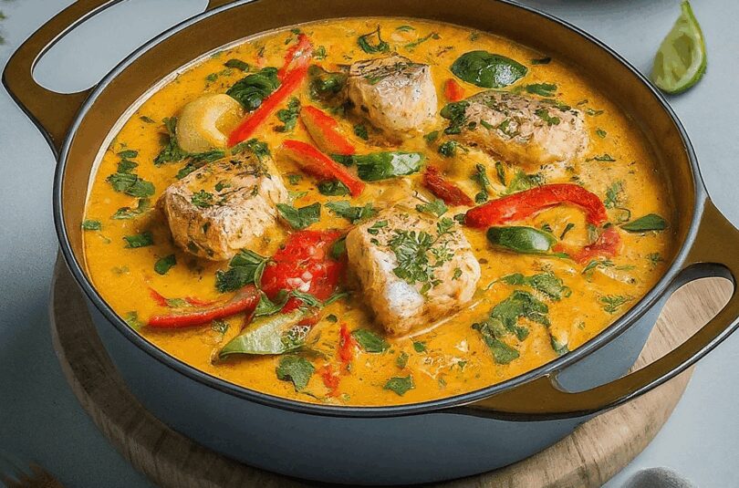 Brasilianische Moqueca – Fisch im Kokosmilch-Sud