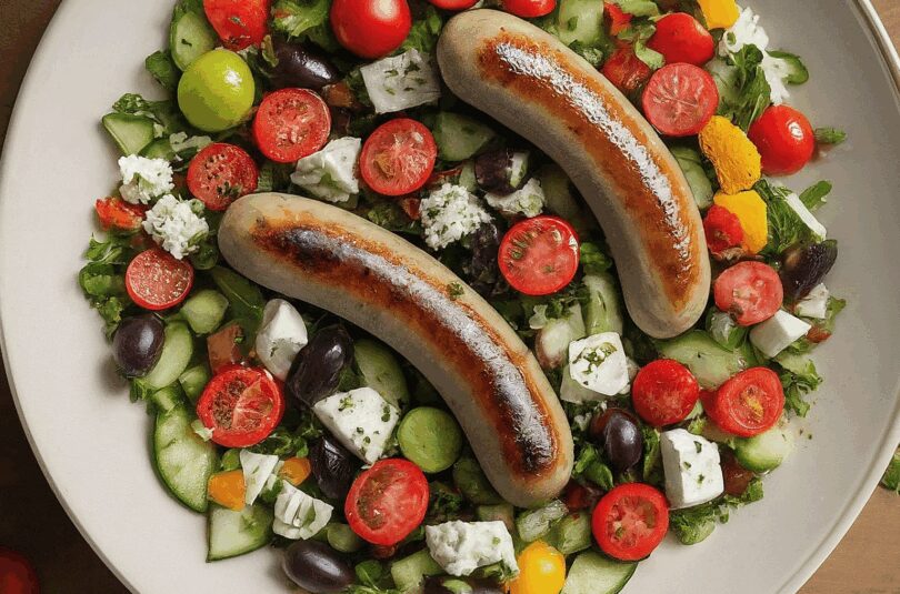 Bratwurst Kalorien – Griechischer Kritharaki Salat