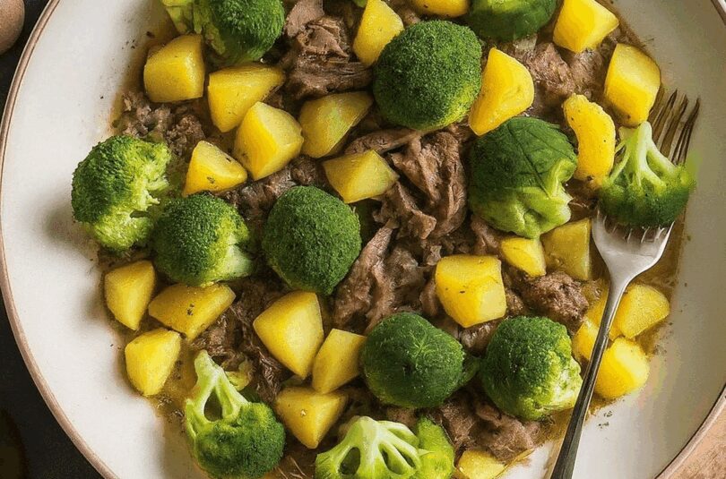 Brokkoli Auflauf mit Kartoffeln – Kartoffel Brokkoli Auflauf