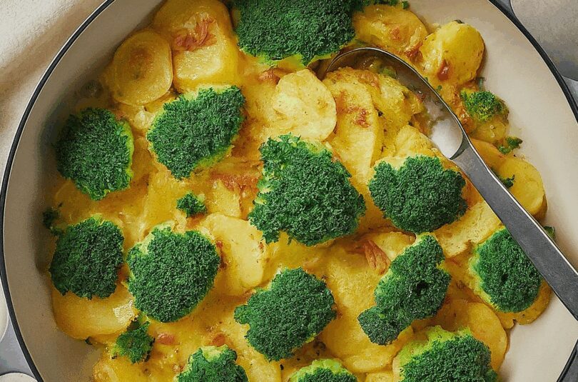 Brokkoli Kartoffel Auflauf – Kartoffel Brokkoli Auflauf
